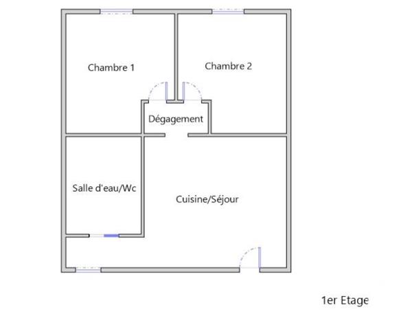 Immeuble à vendre 82 m² Robiac-Rochessadoule