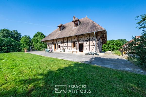 Ferme bressane avec vaste terrain