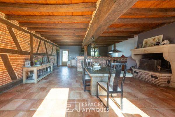 Ferme bressane avec vaste terrain