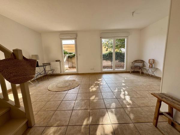 Maison 3 chambres, jardin et garage