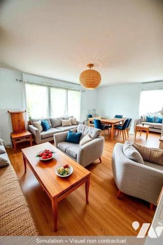 À VENDRE - Montgermont (35) - Au dernier étage d'une résidence calme, SANS ASCENSEUR, ce T3 se ...