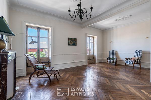 Élégant duplex Art Nouveau BASTILLE MONSELET