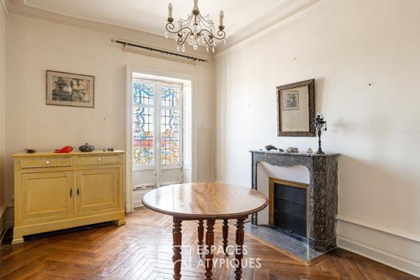 Élégant duplex Art Nouveau BASTILLE MONSELET