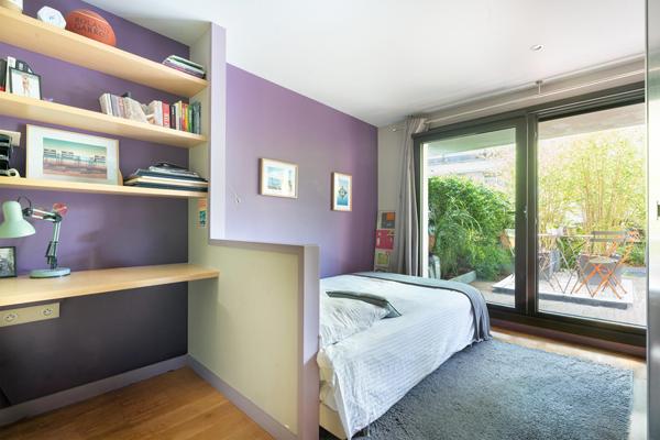 Appartement familial avec terrasse arborée