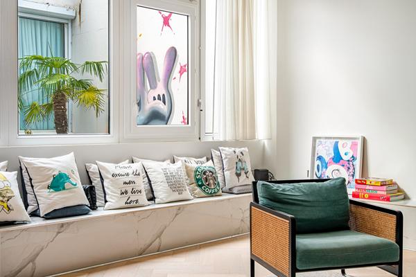Esprit loft avec patio