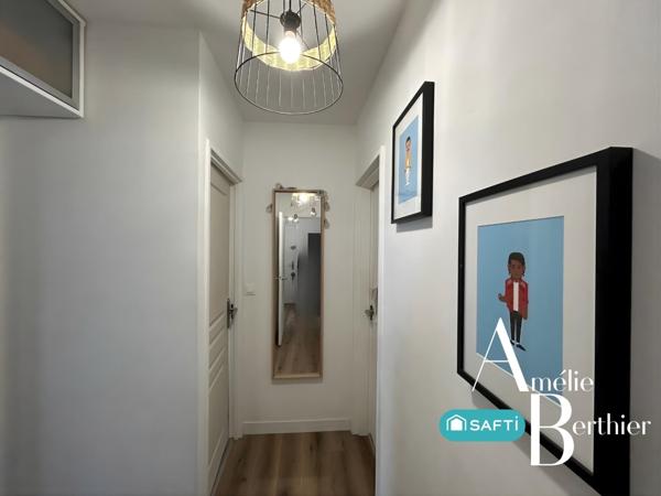 Appartement 3 pièces lumineux au dernier étage !