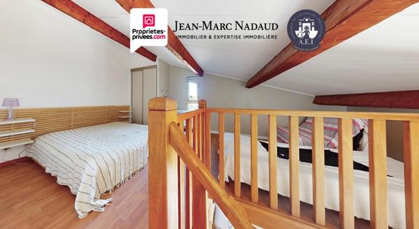 SAINT-RAPHAËL-2 PIÈCES DUPLEX DERNIER ÉTAGE-TERRASSE SUD-EST -MEUBLÉ & ÉQUIPÉ