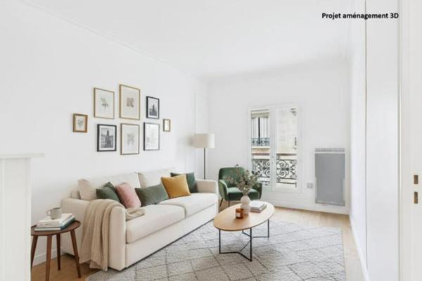 Vente - Appartement 2 pièces 30 m 2 Paris (75015)
