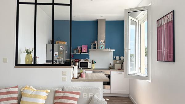 FRAMBOISE – APPARTEMENT T2 VENDU LOUÉ AU CŒUR DE SAINT-PATERN