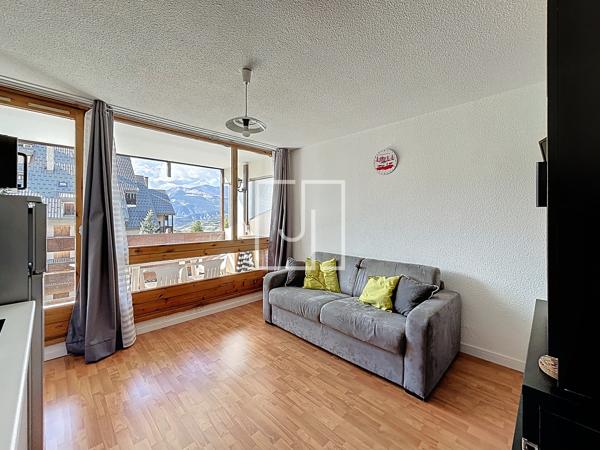 Studio 22,61 m² avec grand balcon au cœur de la station du Sauze – Idéal résidence secondaire ou investissemen Détails des diagnostics énergétiques
