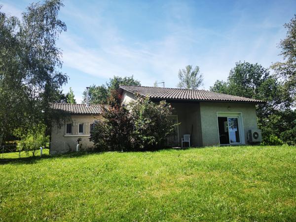 Maison traditionnelle 125m2 avec sous sol complet sur terrain 3 554m2 à Marciac