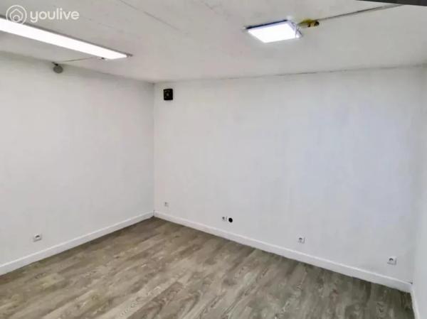 Local commercial centre-ville – 29 m² + sous-sol 27 m2 – Saint-Valery-en-Caux
