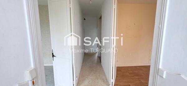 Maison 92m², 2/3 chambres, 310m² de terrain.