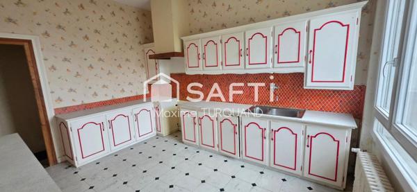 Maison 92m², 2/3 chambres, 310m² de terrain.