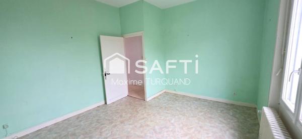 Maison 92m², 2/3 chambres, 310m² de terrain.