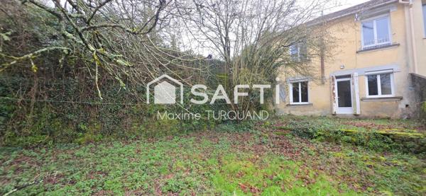 Maison 92m², 2/3 chambres, 310m² de terrain.