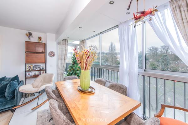 Résidence Parly 2 – Appartement 5 pièces – 108 m² – Dernier étage – Balcon & loggia – Garage box