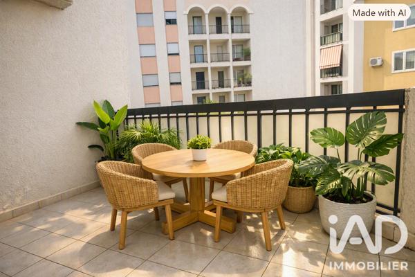 Appartement à vendre 2 pièces 46 m² Cagnes-sur-Mer