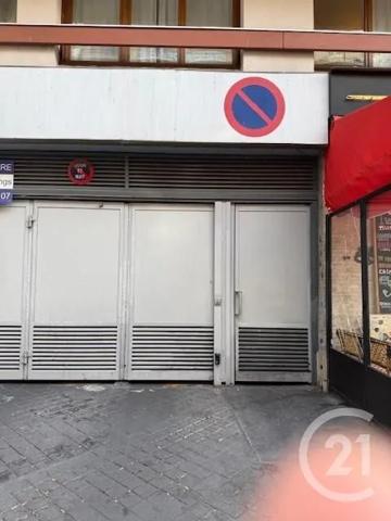 Parking à vendre  12 m 2   PANTIN  - 93