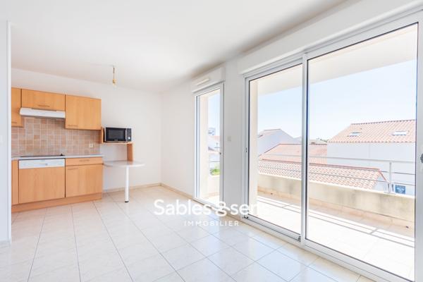 Appartement T3 avec parking dans le quartier des Nouettes aux Sables d’Olonne