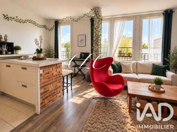 Appartement à vendre 3 pièces 59 m² Meudon