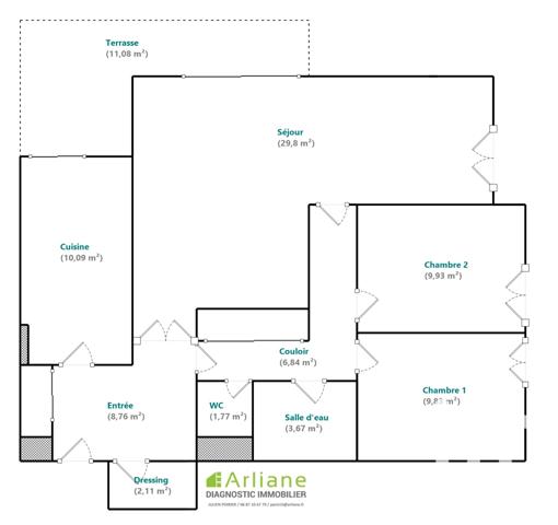 Appartement à vendre 4 pièces 83 m² Rueil-Malmaison