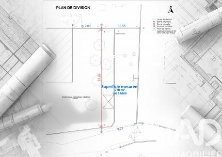 Terrain à vendre 270 m² Dinard