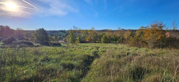 Terrain à bâtir, borné, non viabilisé