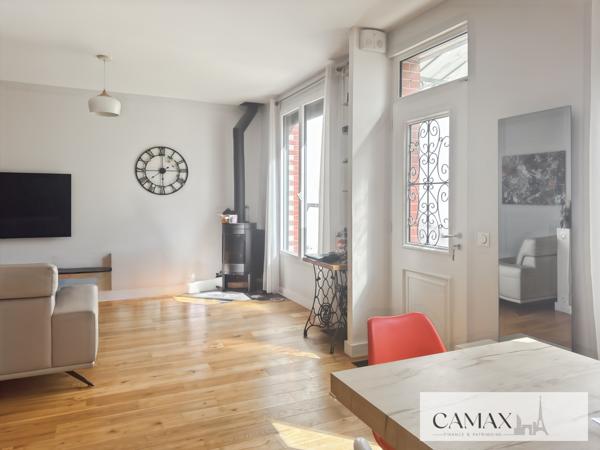 92 COURBEVOIE – FAUBOURG DE L’ARCHE – MAISON 4 PIÈCES – 3 CHAMBRES – JARDIN PLEIN SUD – GARAGE –
