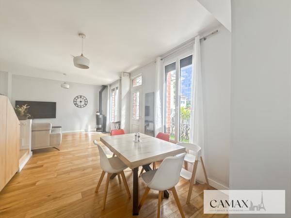 92 COURBEVOIE – FAUBOURG DE L’ARCHE – MAISON 4 PIÈCES – 3 CHAMBRES – JARDIN PLEIN SUD – GARAGE –