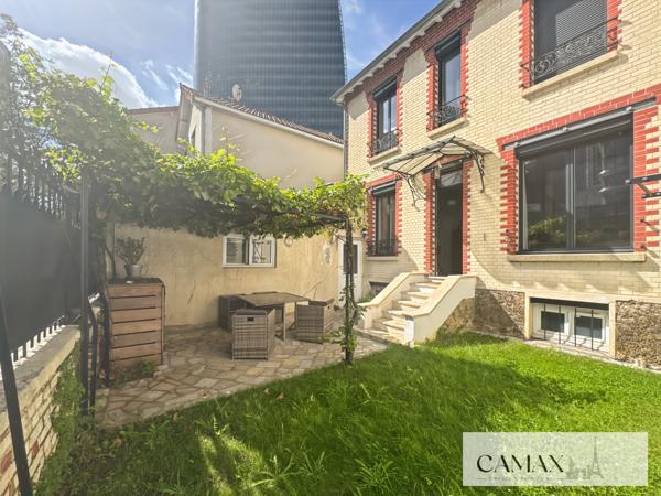 92 COURBEVOIE – FAUBOURG DE L’ARCHE – MAISON 4 PIÈCES – 3 CHAMBRES – JARDIN PLEIN SUD – GARAGE –