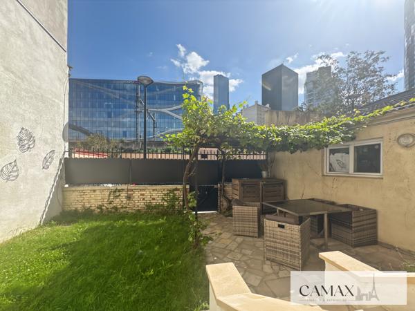 92 COURBEVOIE – FAUBOURG DE L’ARCHE – MAISON 4 PIÈCES – 3 CHAMBRES – JARDIN PLEIN SUD – GARAGE –