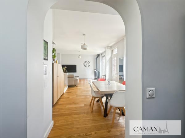 92 COURBEVOIE – FAUBOURG DE L’ARCHE – MAISON 4 PIÈCES – 3 CHAMBRES – JARDIN PLEIN SUD – GARAGE –