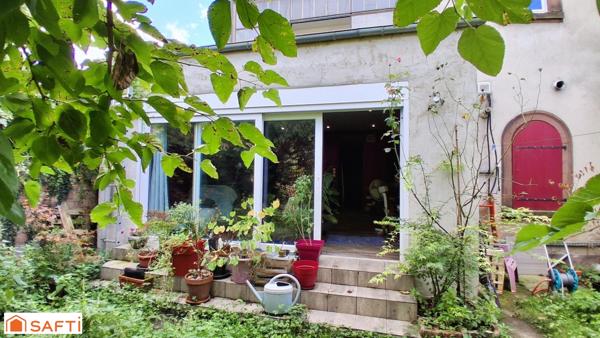 Appartement avec jardin, plein centre ville !