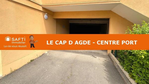 Grand garage , rare au Cap d'Agde