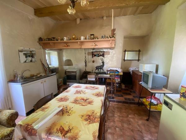 Maison de village avec grand terrain