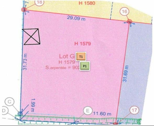 Terrain à vendre    Saint-Nicolas-de-la-Grave