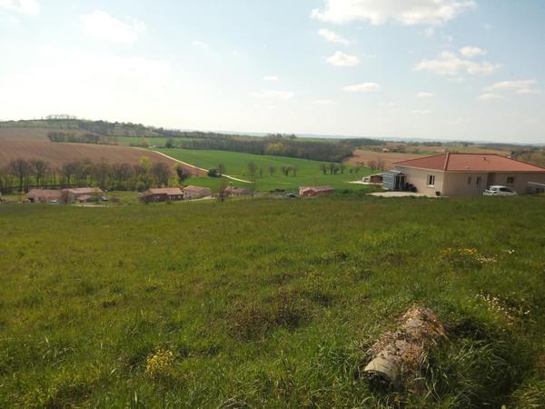 Terrain 1100m² Puycasquier (32120) 1 parcelle