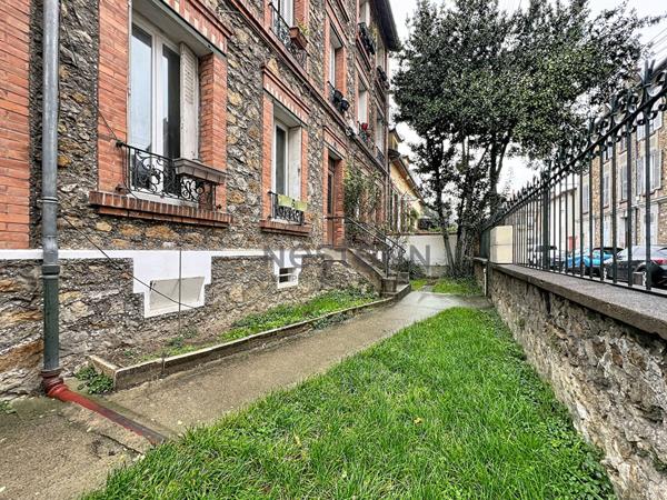À vendre : Appartement 2 pièces à Villeneuve Saint Georges avec cave et jardin