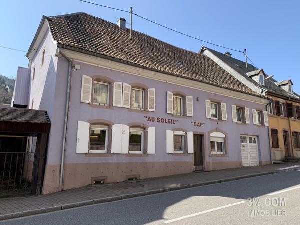 Maison avec Appartements, Restaurant avec Licence, Jardin et Garage à proximité de Kaysersberg Le Bonhomme (68650)