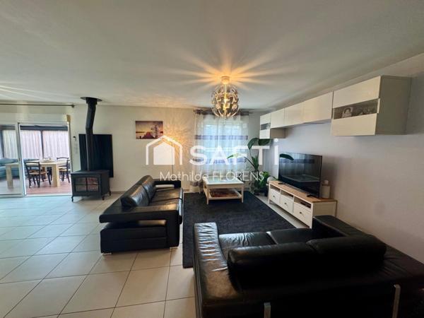 Maison familiale au calme avec un poêle à bois