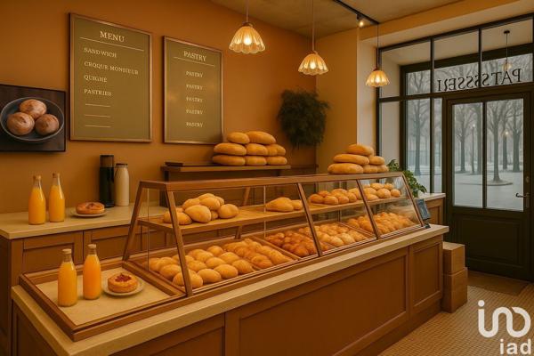 Boulangerie à vendre 75 m² Paris 17
