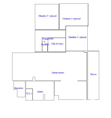 Appartement à vendre 5 pièces 91 m² Besançon