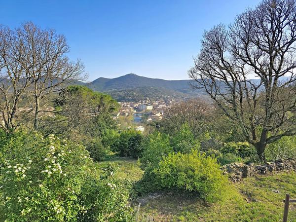 Un véritable coin de paradis sur les hauteurs de Bédarieux, avec vue dominante et nature à perte de vue.