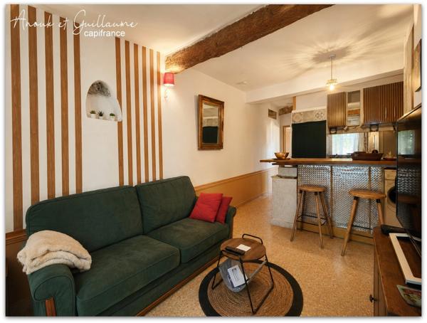 Immeuble 360m² habitable environ à vendre avec 6 appartements et double jardin - PEZENAS (34120)