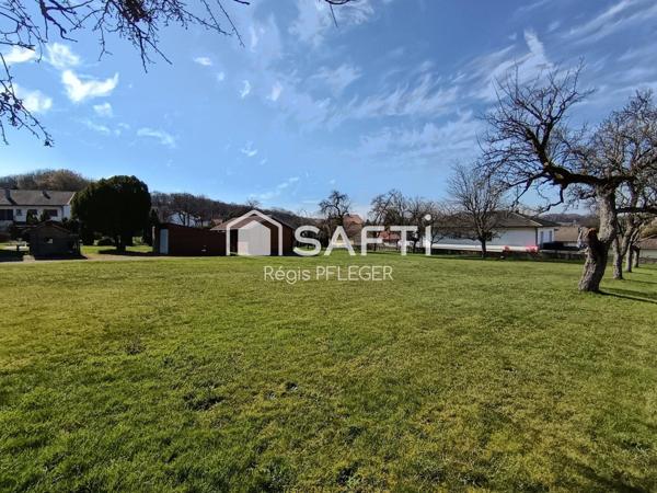 Grand Terrain de 22 ares 38 secteur Morvillars viabilisé