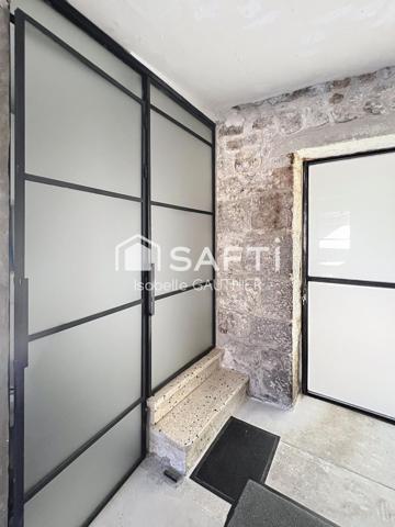 Maison de village rénovée T3/T4 90m² et jardin 80m²