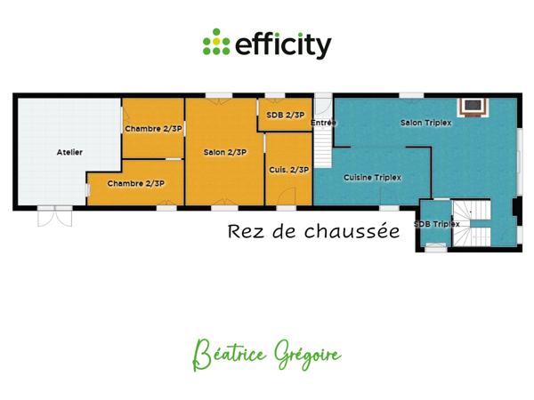 Immeuble 8 pièces - 172 m²
