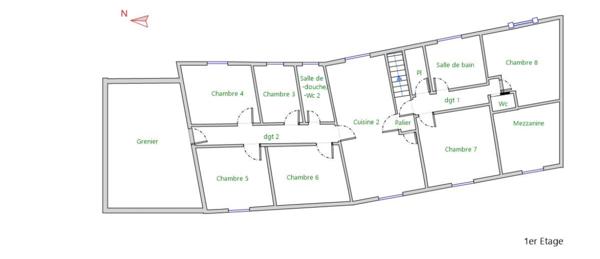 Maison 11 pièces - 290 m²