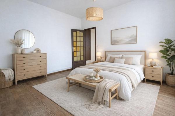 appartement 2 pièces avec cave et grenier